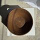 Panier rond en rotin artisanal indonésien D25 H14