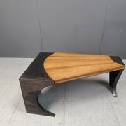 Table basse brutaliste, années 1970