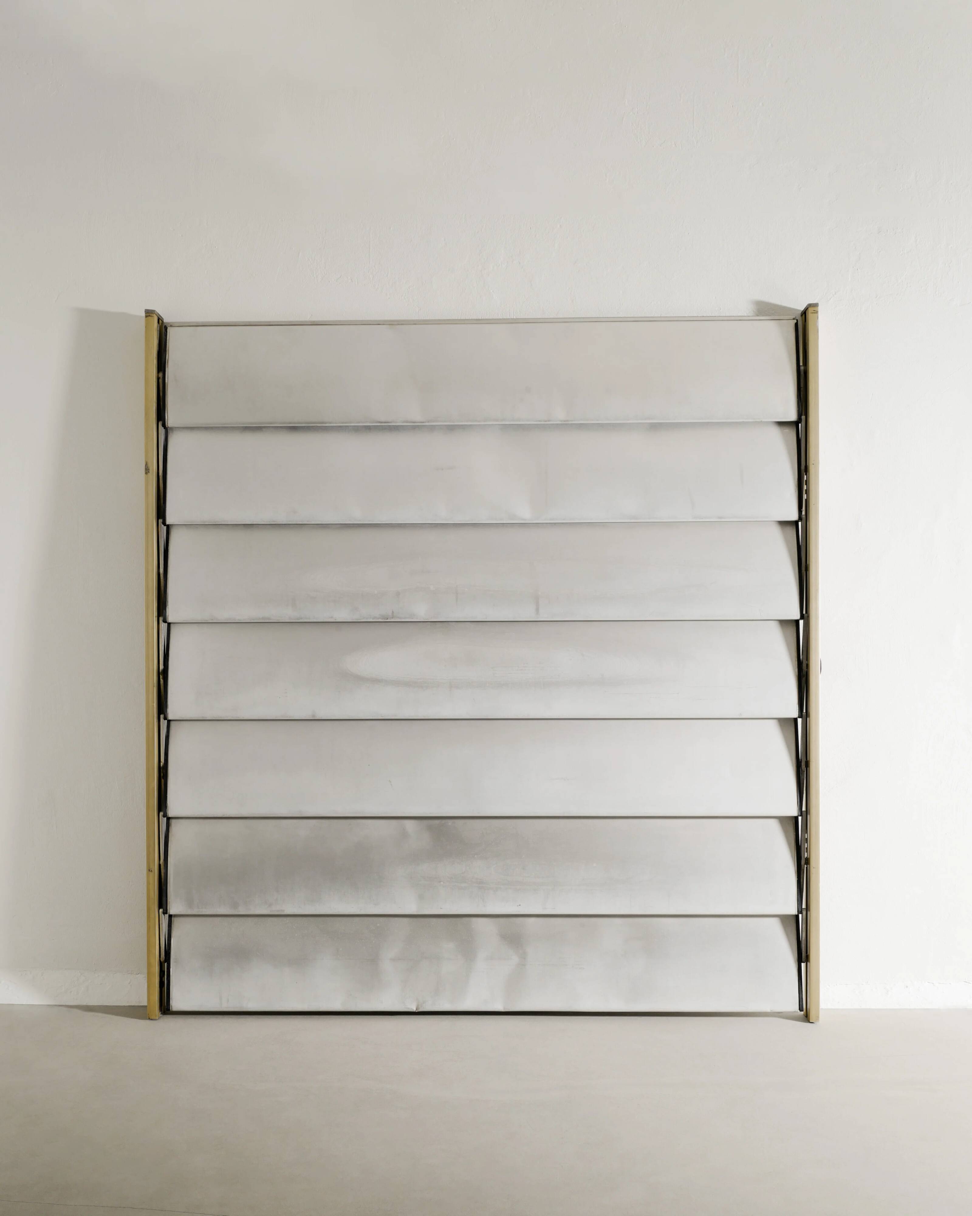 French Mid Century Jean Prouvé Aluminium Brise-Soleil Sun Shutter, 1950s