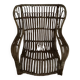 Rattan wicker armchair from the 60s/70s