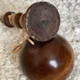 Old bilboquet in turned wood