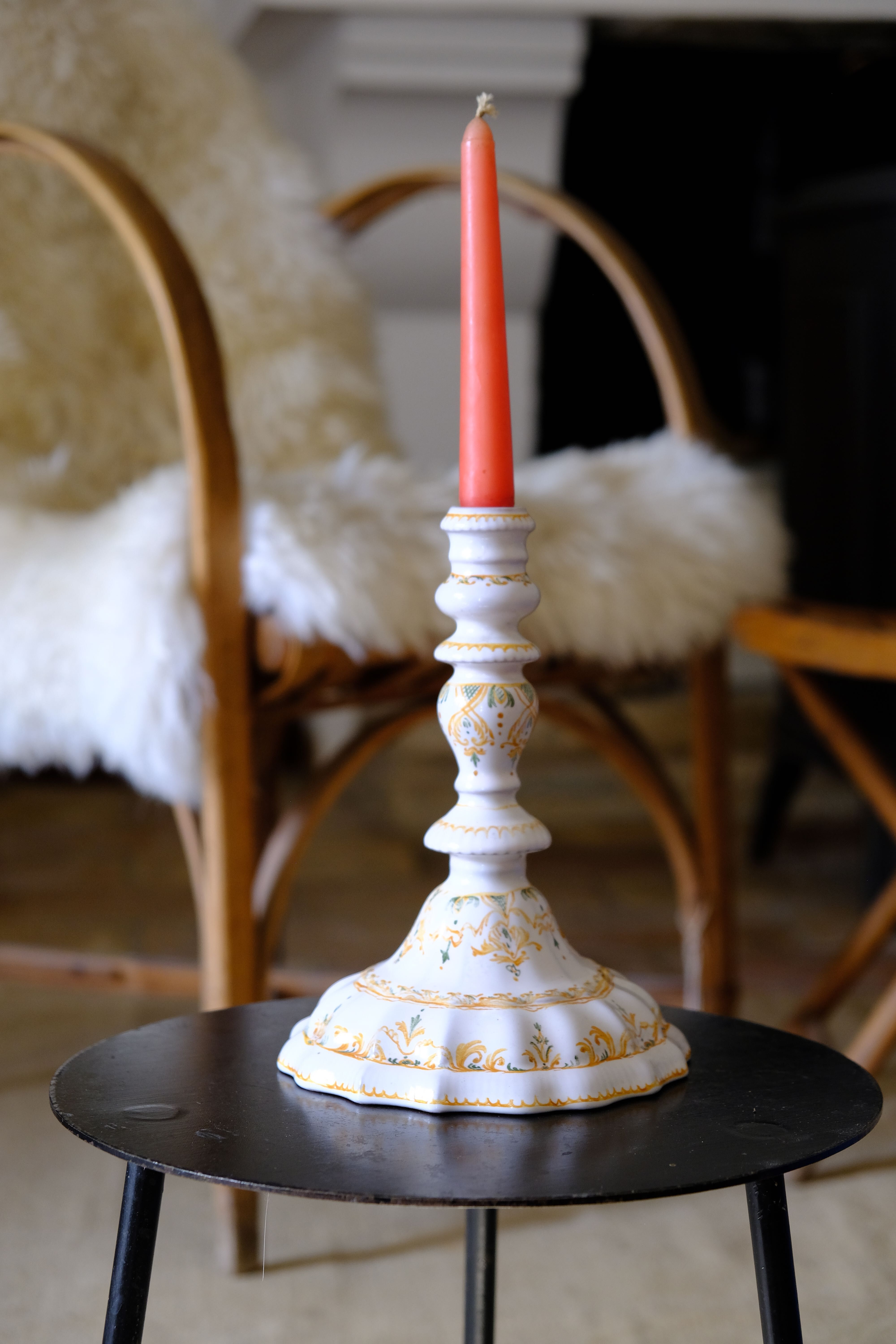 Moustier candlestick