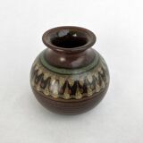 Petit vase en grés émaillée KMK • Vintage 80s • West Germany