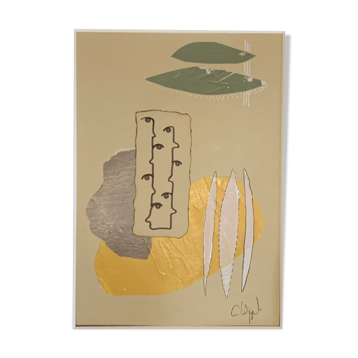 Collage 'Nonames III' of series 'Names'