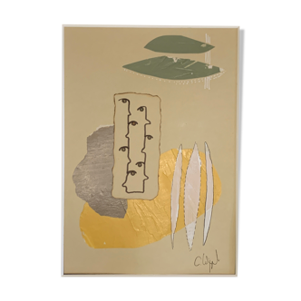 Collage 'Nonames III' of series 'Names'