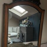 MIROIR ANCIEN D'ARMOIRE