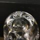 Crystal vase signed Daum