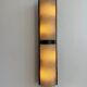 Vintage floor lamp, Rosewood and Perspex, France 1960