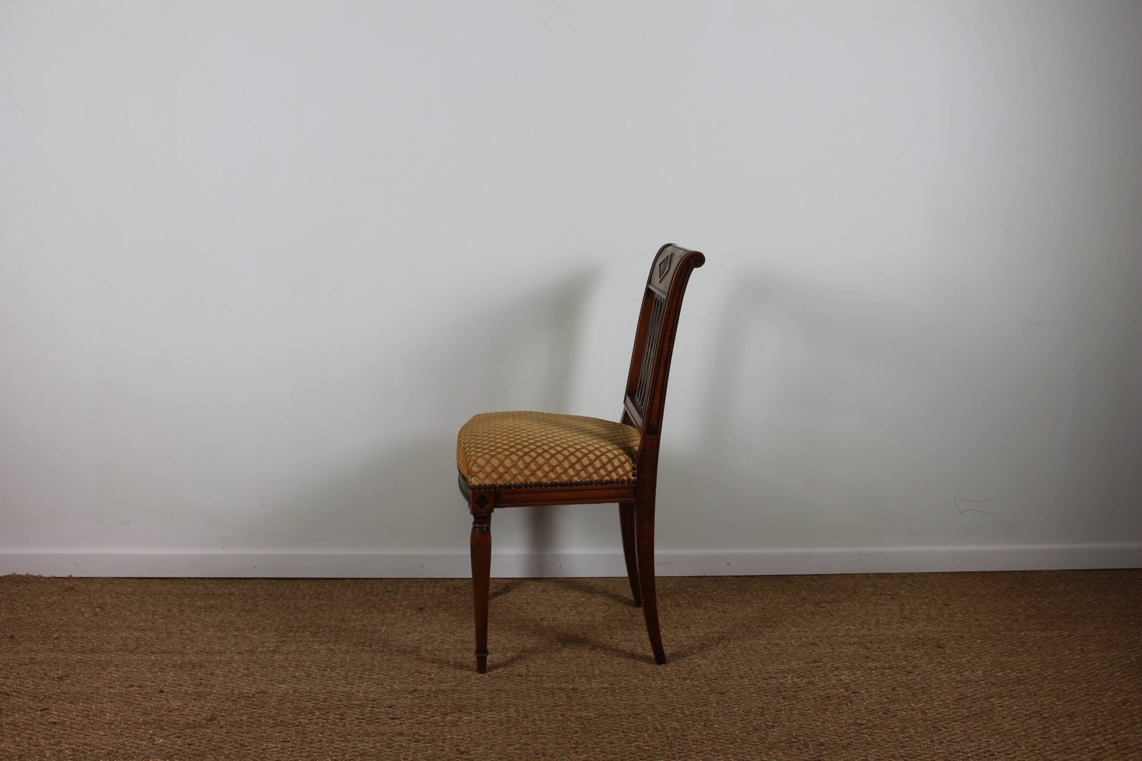 Directoire style chairs