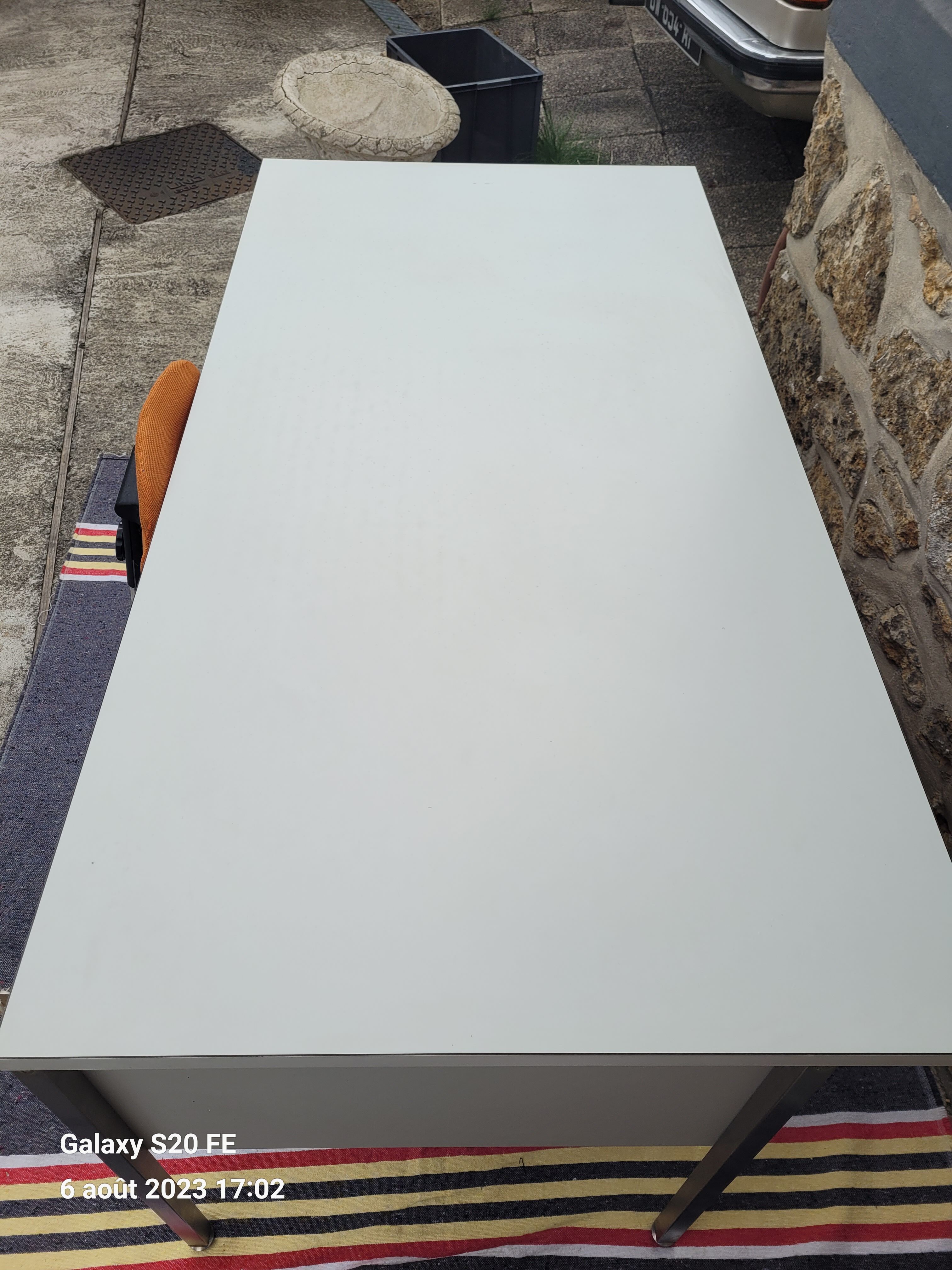 1980s desk and chair set