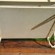Ceramic coffee table Vallauris "Sunflower" signed Barrois