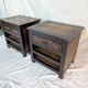 2 bedside tables