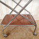Folding service on formica wheels