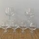 Set de 6 verres à apéritif ou cognac en cristal