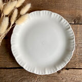 6 Digoin Sarreguemines dessert plates