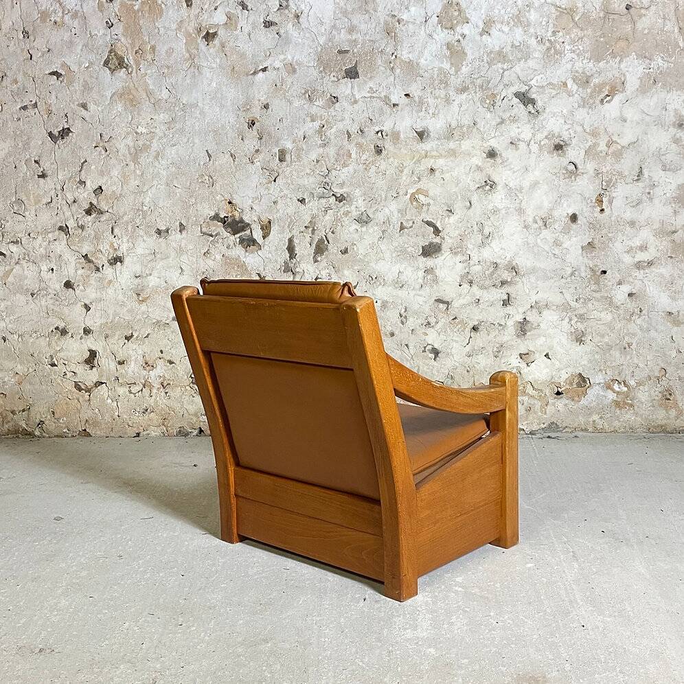 Brutalist armchairs