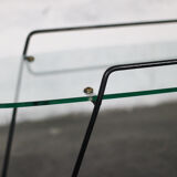 Modernist glass coffee table