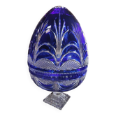Grand rafraîchisseur champagne en cristal taillé