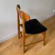 4 chaises danoises années 50