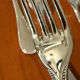 Christofle pearls, dessert cutlery 12 forks 12 spoons 17cm
