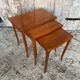 Set of 3 Vintage Louis XV Style Nesting Tables #D819