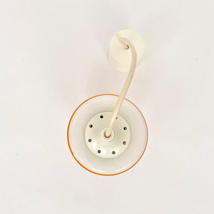 Vintage opaline pendant lamp 70