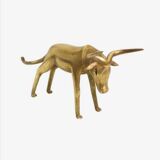 Bronze zebu