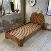 Bed 1 place "palm" wicker and rattan Vivai Del Sud