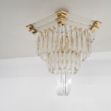 Small chandelier attrb to Bakalowits and Sohne, Austria 1980's