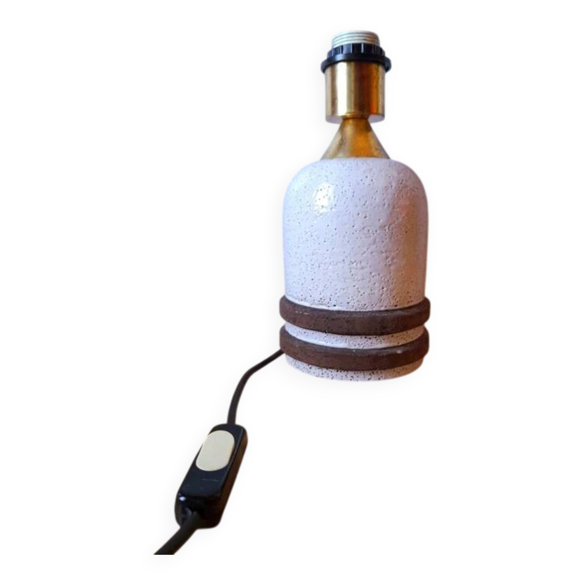 Glazed ceramic lamp 1970