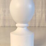 Wooden lamp foot turned by Philippe Capelle – 60s/70s