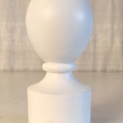 Wooden lamp foot turned by Philippe Capelle – 60s/70s