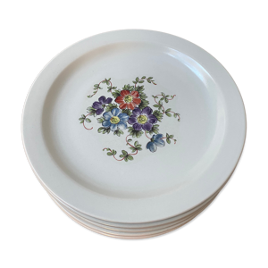 assiettes plates