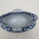 Saucière ancienne en faience fine creil montereau modèle  japon