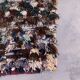 Moroccan carpet boucherouite colored - 70 x 160 cm