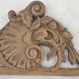 Louis XV style pediment
