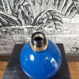 Lampe boulle en verre 1980