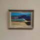 Original Swedish Oil on Canvas – “Abstract Landscape” by W. Engström – Dated 1900 – Signed – Vintage & Framed – 40 × 30 cm (23.6" x 16.5")