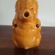 Pichet anthropomorphique en barbotine