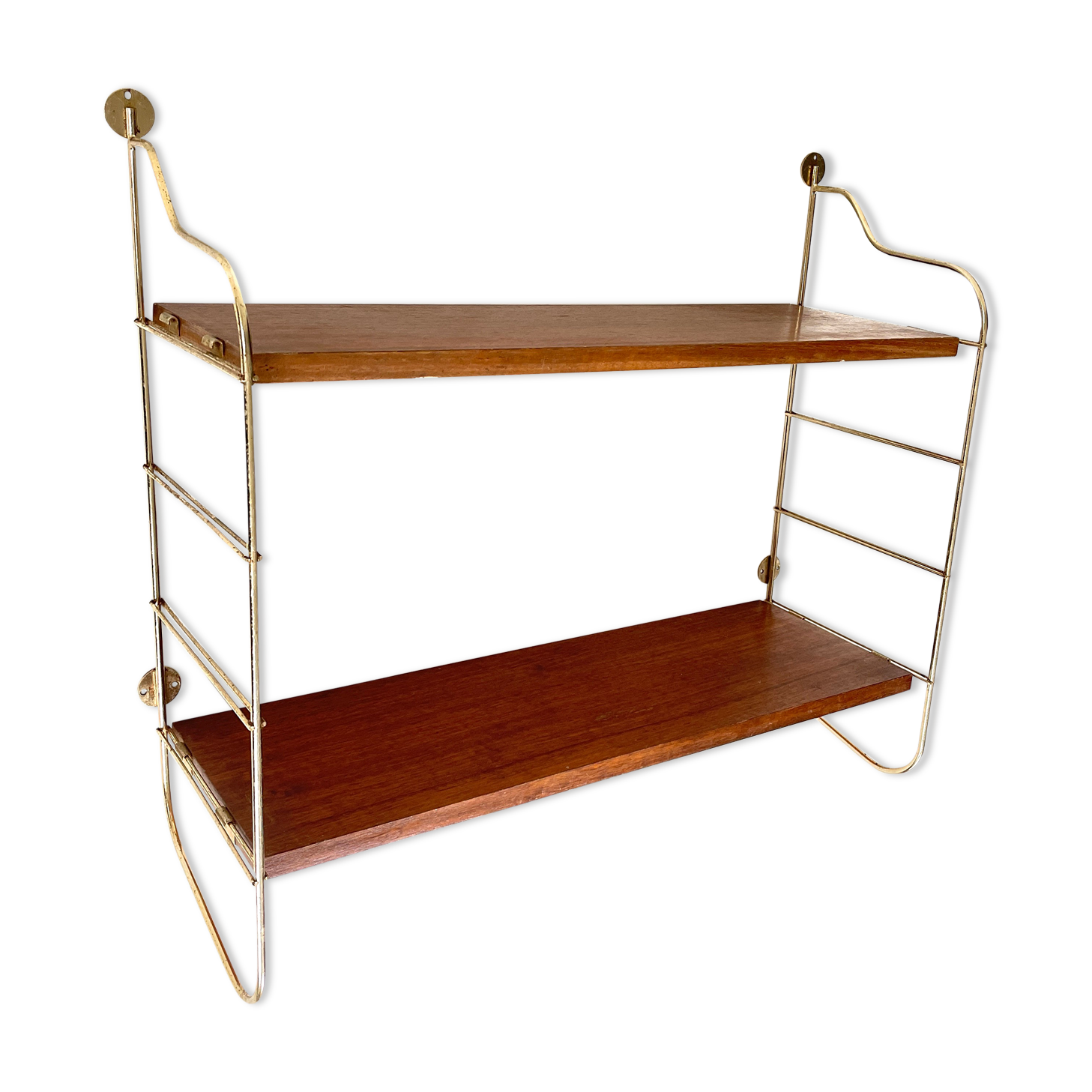 Wall shelves string vintage 1970