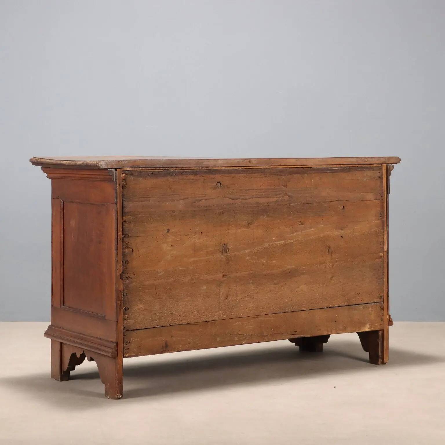 Antique walnut buffet, Italy, late 19th century
