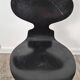 Paire de chaises en hêtre noir satiné modèle 3100 "fourmi" par Arne Jacobsen pour Fritz Hansen, Danemark, 1957