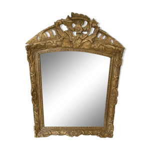 Miroir Louis XV en bois sculpté