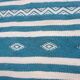 Carpet blue berber kilim made by hand 200x115cm
