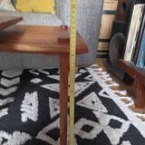 Coffee table - vintage swivel Scandinavian design