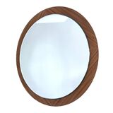 Large Vintage Danish Scandinavian Mirror