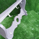 Wall coatrack with shelf