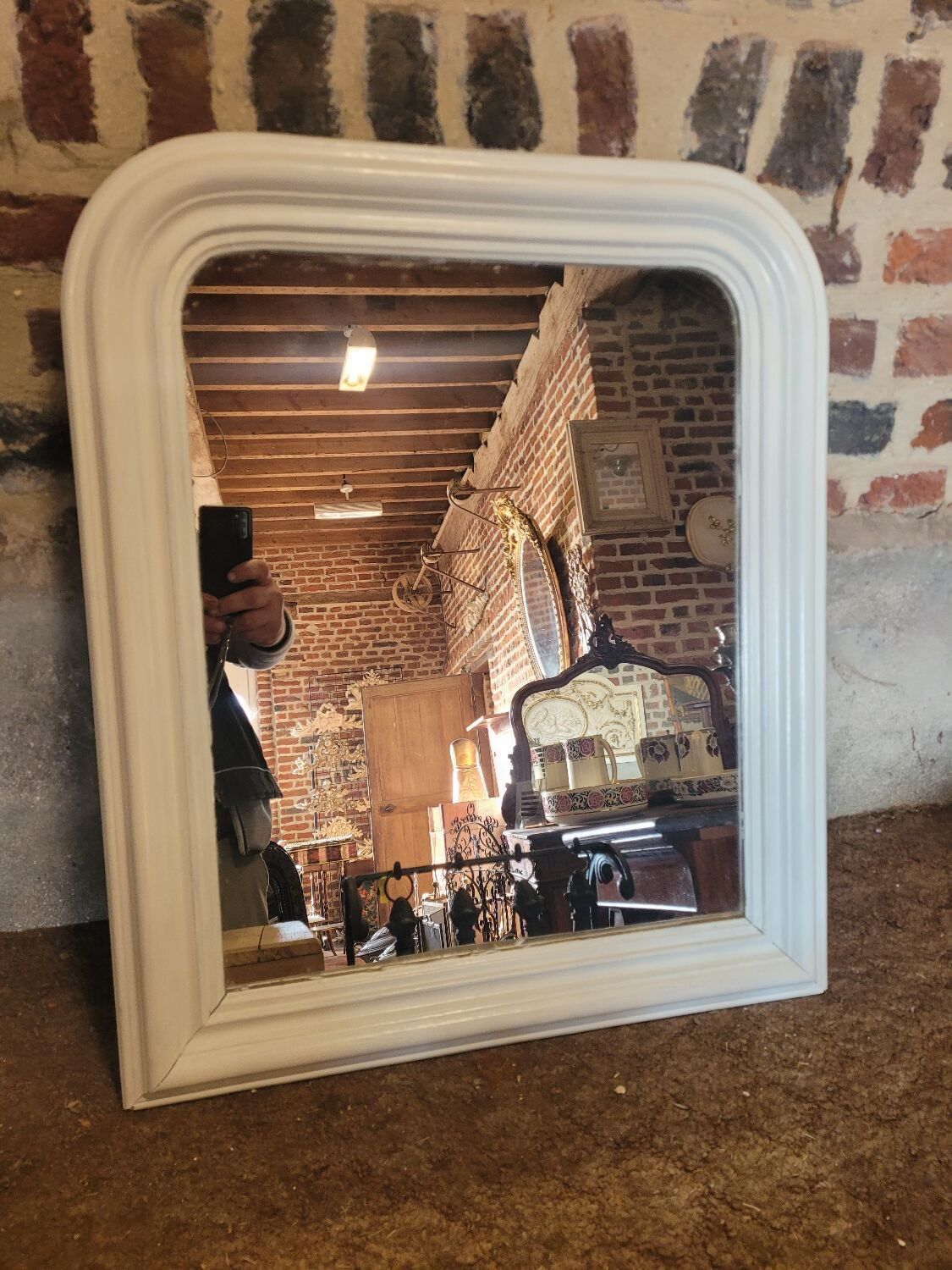 Miroir style Louis Philippe 69x58cms