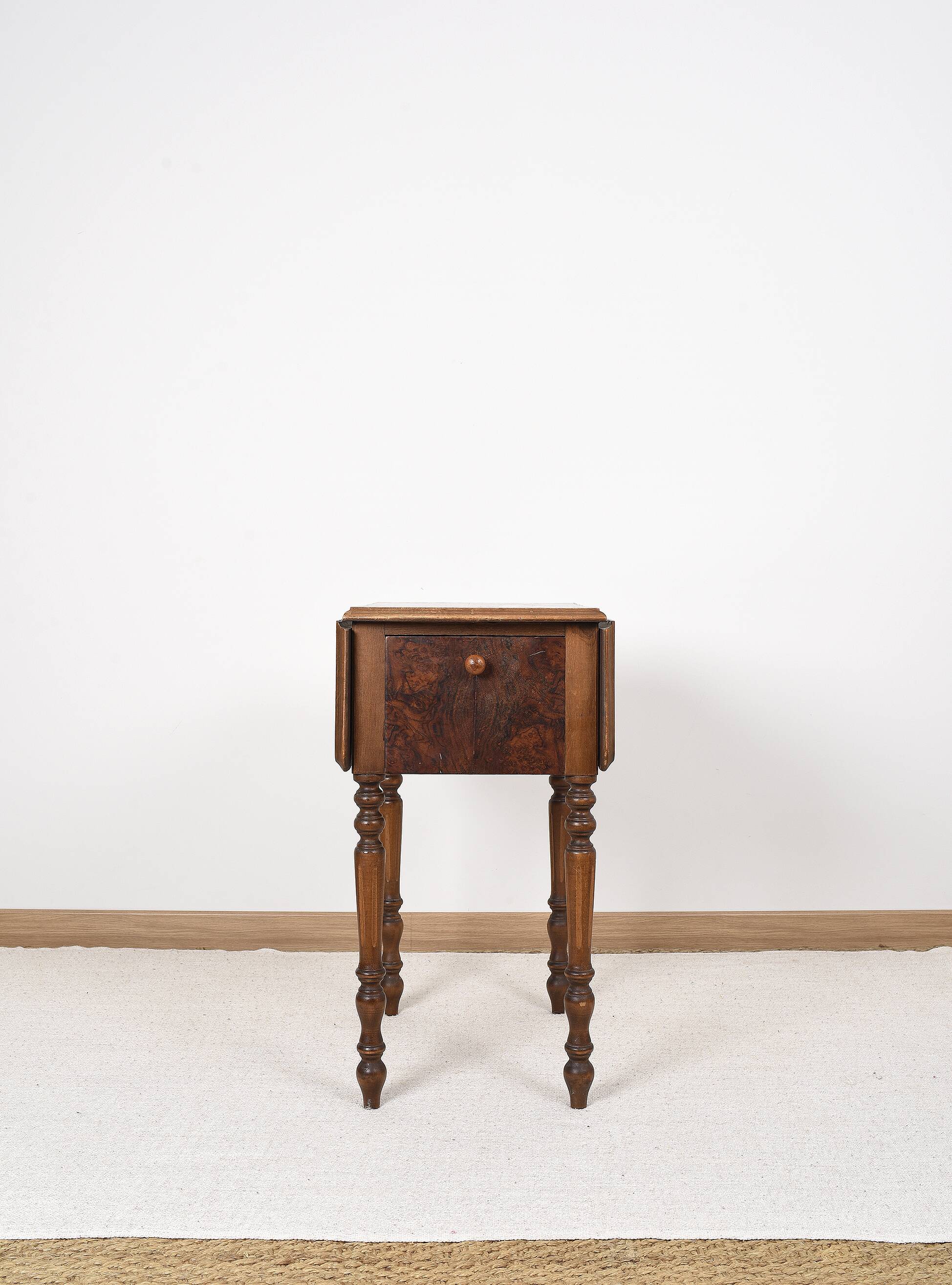 Small shuttered table, or side table.