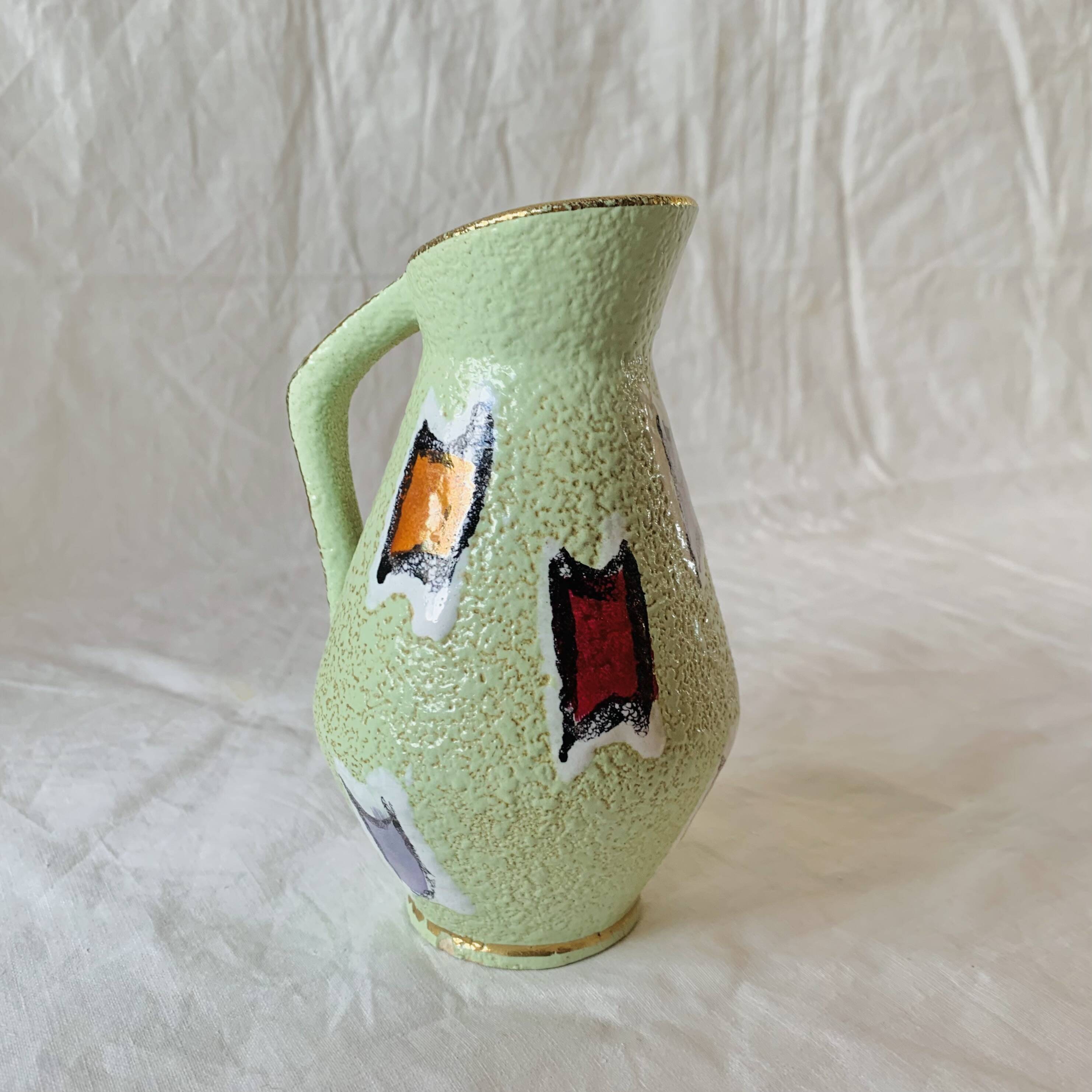 Small West Germany Modernist Vase - Model 298 14